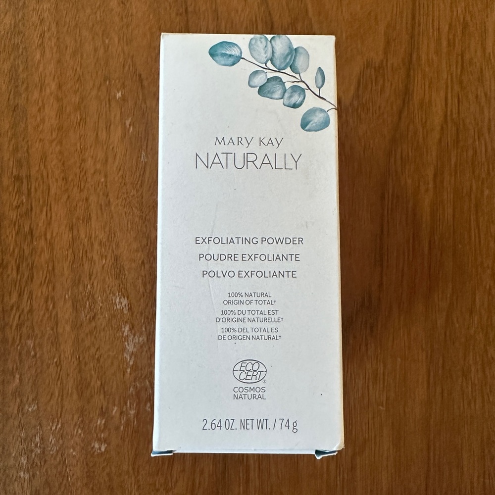 MK naturally exfoliating powder